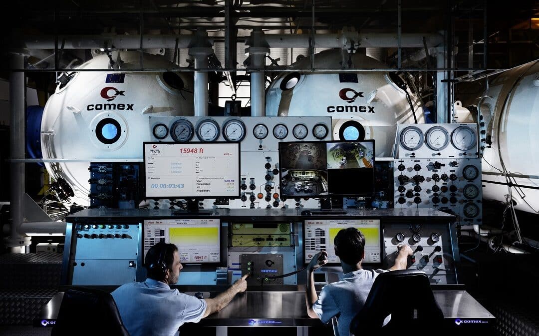 Astronaut denitrogenation: NASA selects COMEX