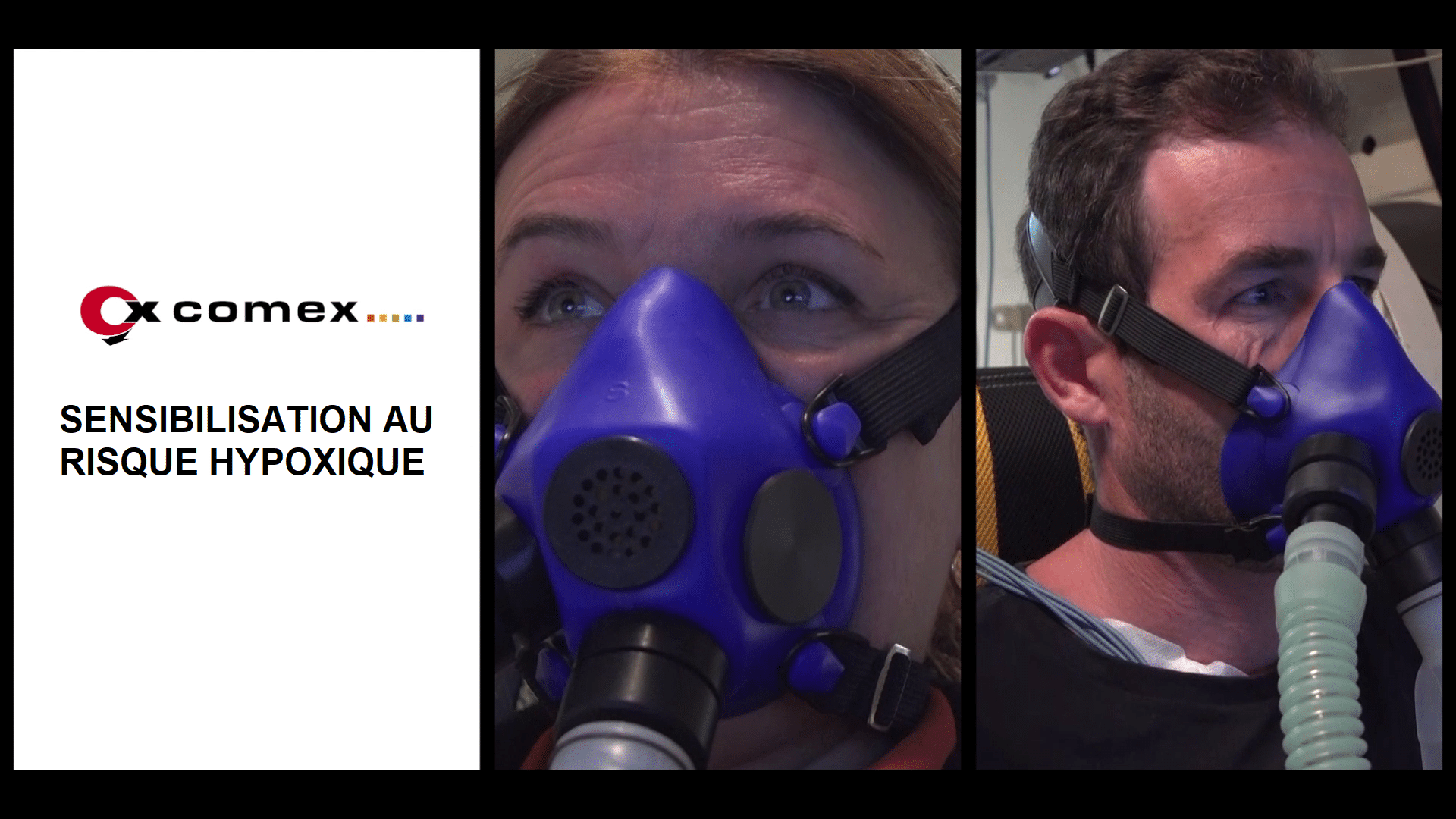 test de personnel dans le simulateur d'altitude